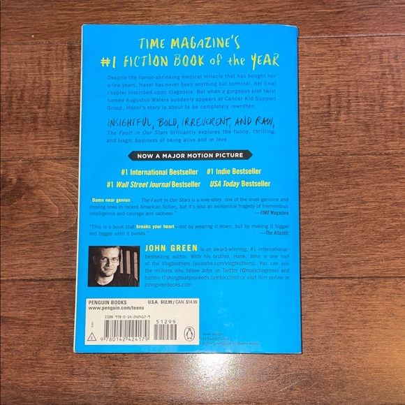 The Fault in Our Stars Book by John Green - Picture 2 of 7